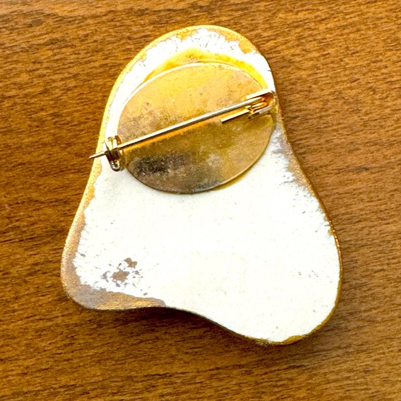 Embossed Full/Body Horse Brooch - MCM - Ceramic - Vintage - Picture 5 of 5